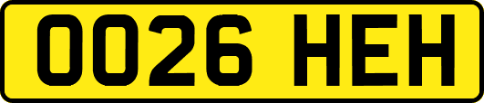 OO26HEH