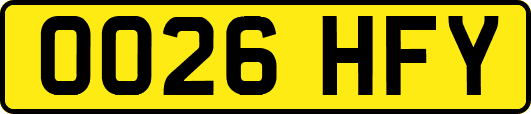 OO26HFY