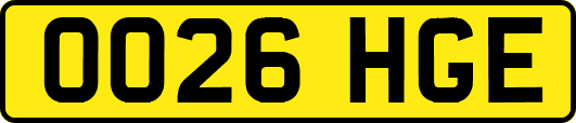 OO26HGE