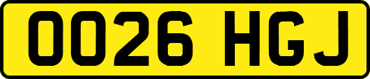 OO26HGJ