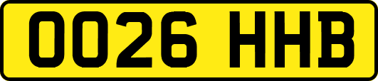 OO26HHB