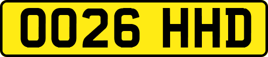 OO26HHD
