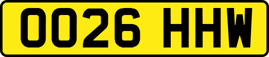 OO26HHW