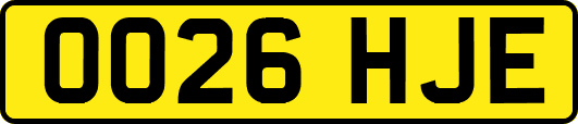OO26HJE