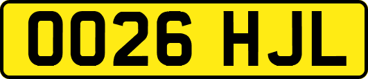 OO26HJL