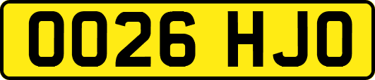 OO26HJO
