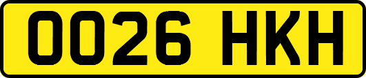 OO26HKH