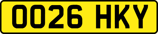 OO26HKY