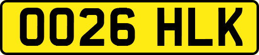 OO26HLK