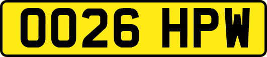 OO26HPW