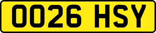 OO26HSY