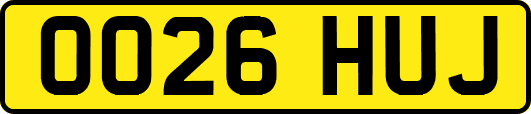 OO26HUJ