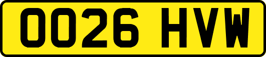 OO26HVW