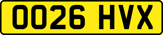 OO26HVX