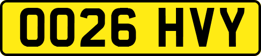 OO26HVY
