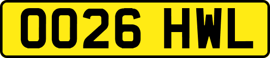OO26HWL