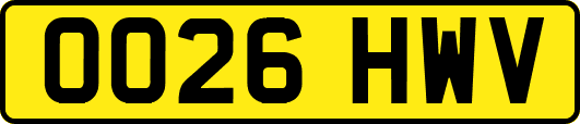 OO26HWV