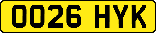 OO26HYK