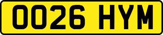 OO26HYM