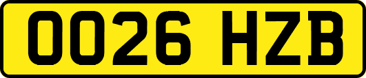 OO26HZB