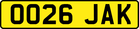 OO26JAK