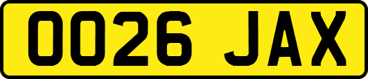 OO26JAX