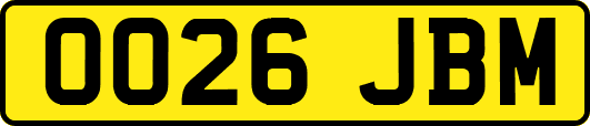 OO26JBM