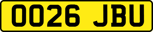 OO26JBU