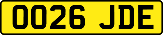 OO26JDE