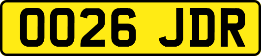 OO26JDR