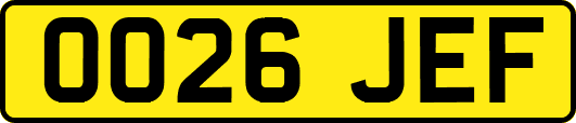 OO26JEF