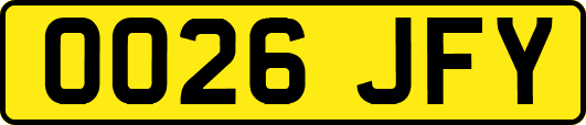 OO26JFY