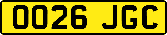 OO26JGC