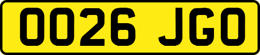 OO26JGO