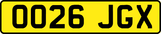 OO26JGX