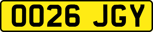 OO26JGY