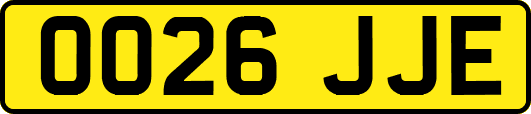 OO26JJE