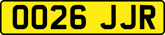 OO26JJR