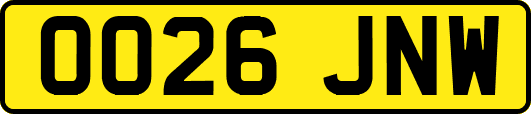 OO26JNW
