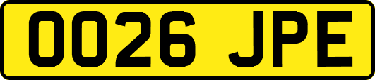 OO26JPE