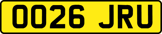 OO26JRU