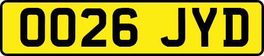 OO26JYD