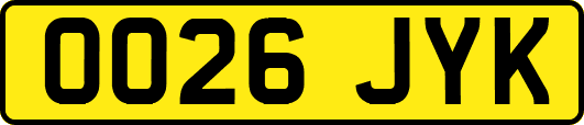 OO26JYK