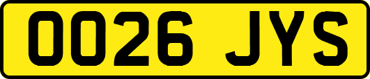 OO26JYS