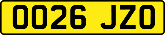 OO26JZO