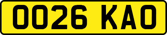 OO26KAO