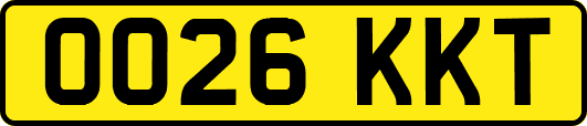 OO26KKT