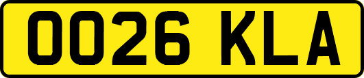 OO26KLA