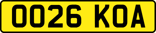 OO26KOA
