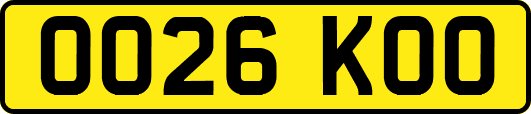OO26KOO